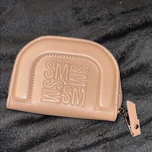 Steve Madden Tan Zip Wallet/Coin Card holder